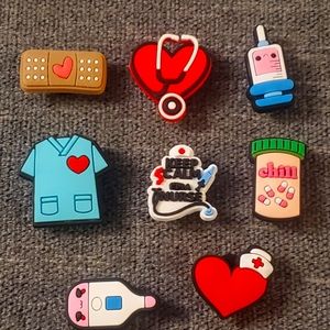 Medical Nurse Shoe Charms for Crocs